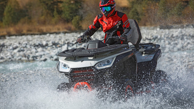 New Segway ATV  in action